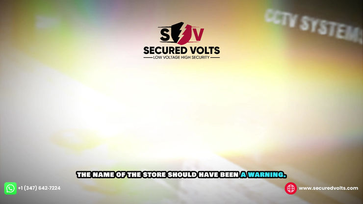 Secured Volts two guys broke security store